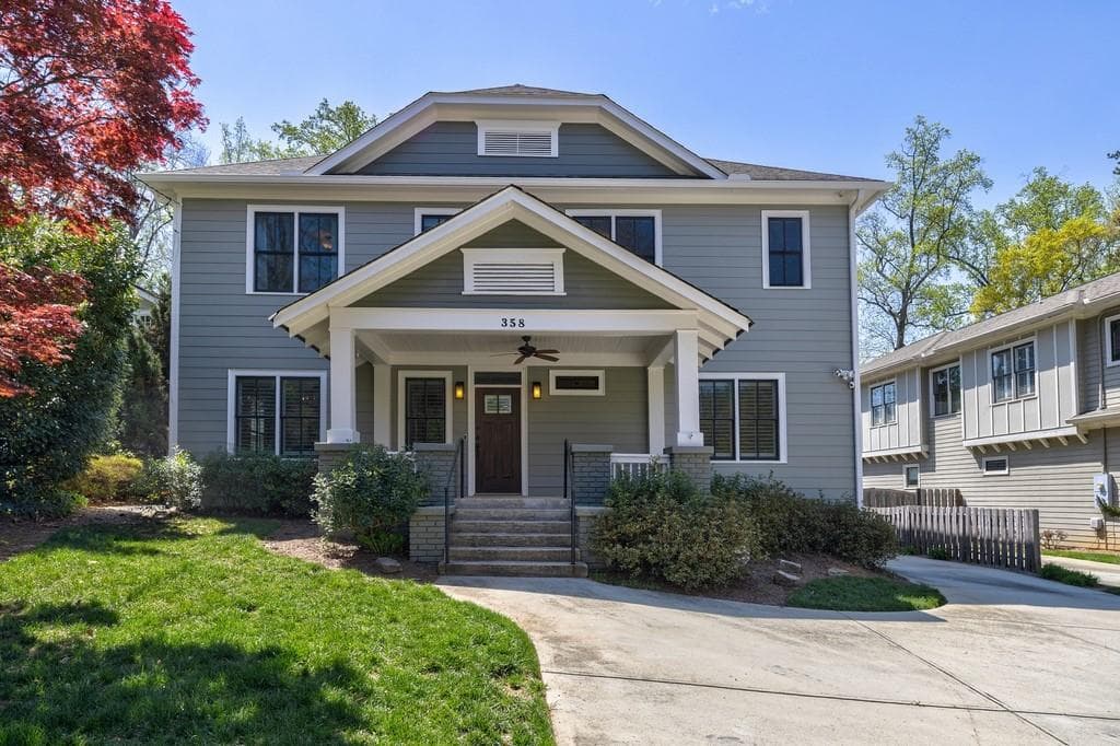 5 bedroom, 4 bathroom single family residence sold at 358 Southerland Terrace, Atlanta, GA 30307
