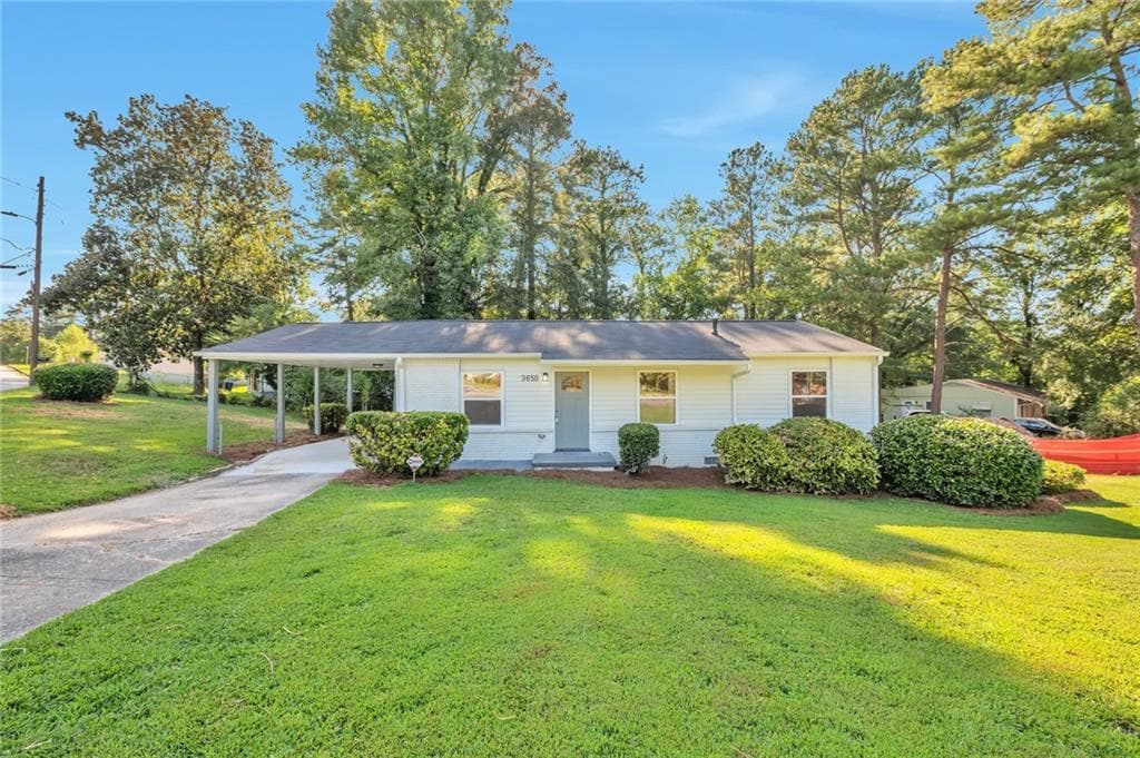 3 bedroom, 2 bathroom, 1,025 sq ft single family residence sold at 3650 Clovis Court, Atlanta, GA 30331