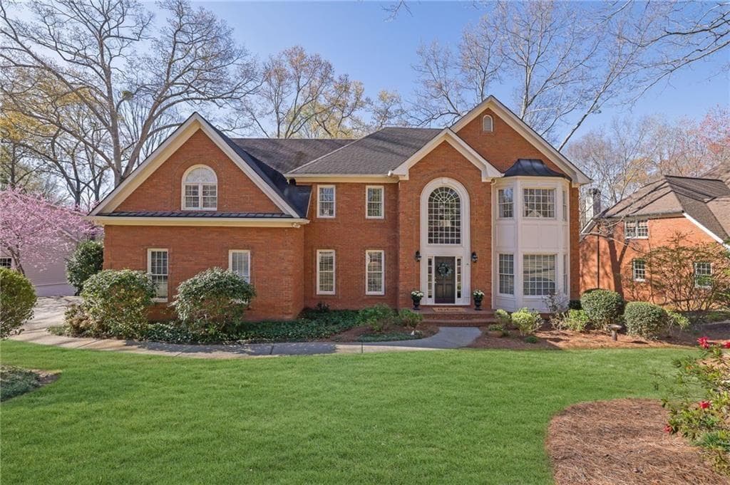 5 bedroom, 4 bathroom single family residence sold at 145 Flowing Spring Trail, Roswell, GA 30075