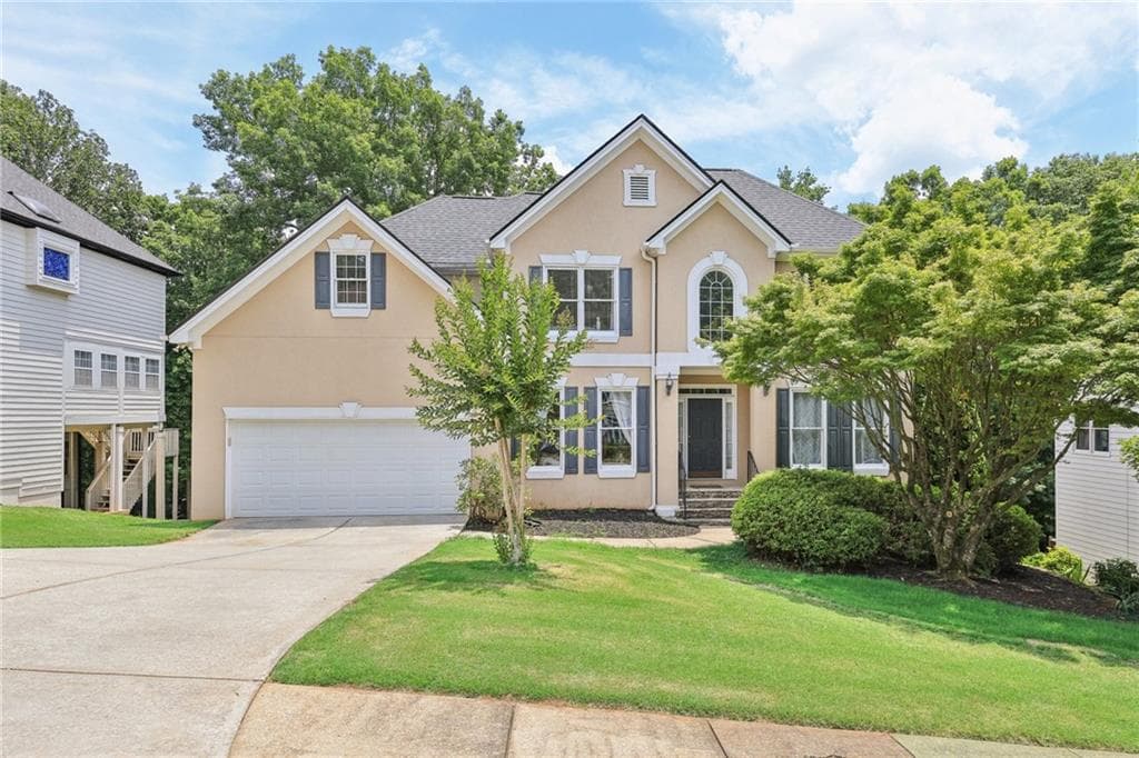 4 bedroom, 3 bathroom single family residence sold at 1780 Riverglen Drive, Suwanee, GA 30024