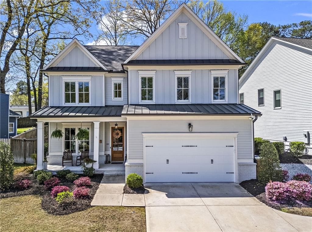 4 bedroom, 4 bathroom single family residence sold at 1291 Briarwood Road, Brookhaven, GA 30319