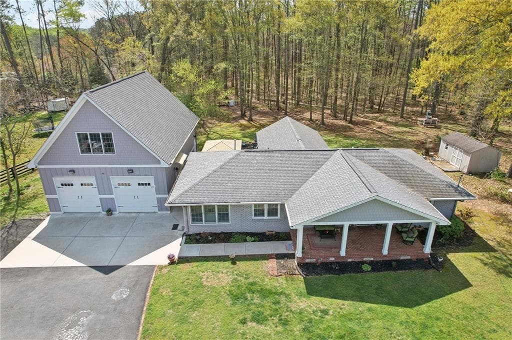 2 bedroom, 2 bathroom single family residence sold at 15425 Thompson Road, Milton, GA 30004