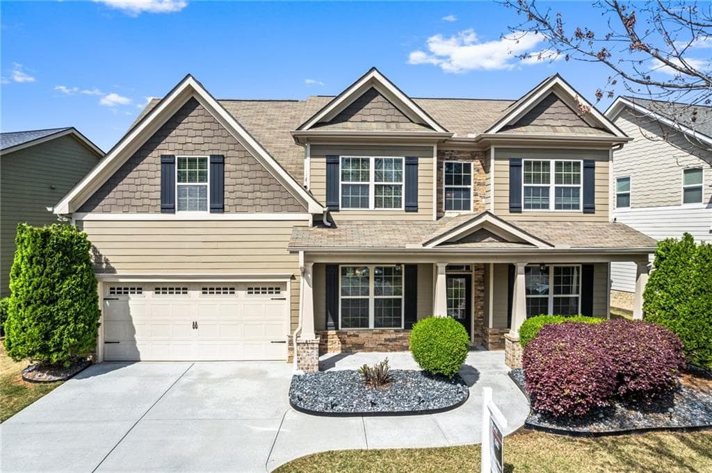 5 bedroom, 3 bathroom single family residence sold at 2195 Well Springs Drive, Buford, GA 30519