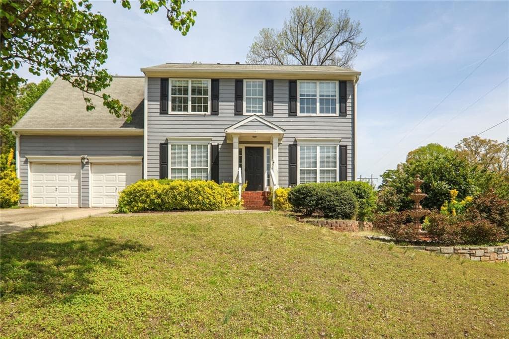 6 bedroom, 4 bathroom single family residence sold at 1951 Hidden Valley Drive, Marietta, GA 30008