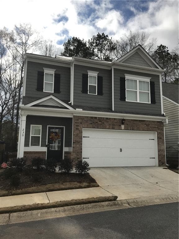 3 bedroom, 3 bathroom single family residence sold at 230 Hickory Commons Way, Canton, GA 30115