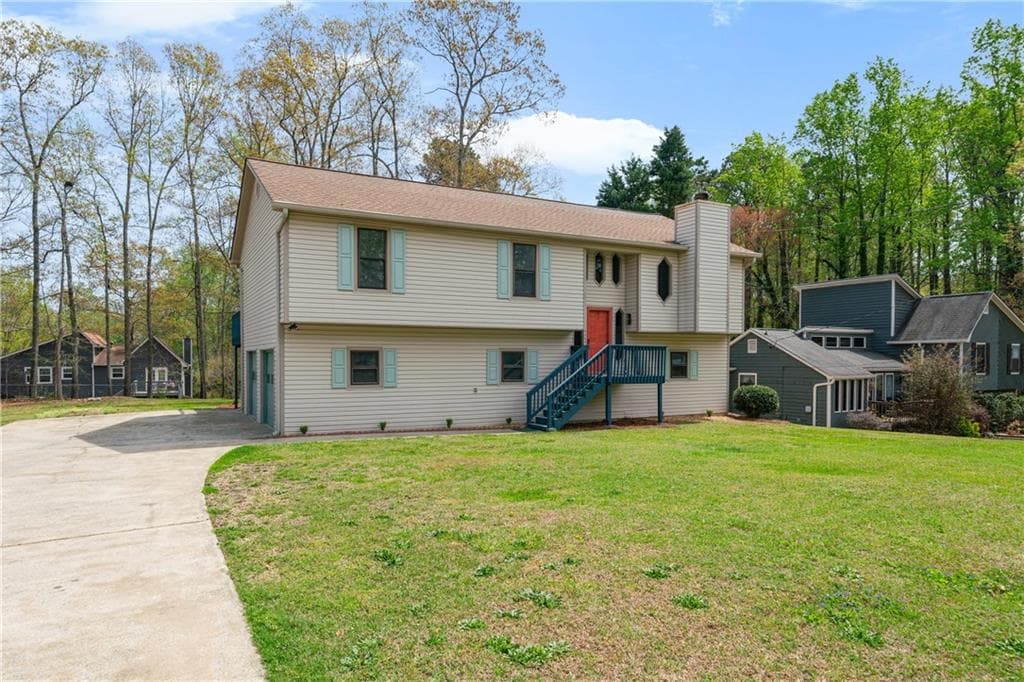 4 bedroom, 3 bathroom single family residence sold at 1612 Sky Crest Drive, Lithia Springs, GA 30122
