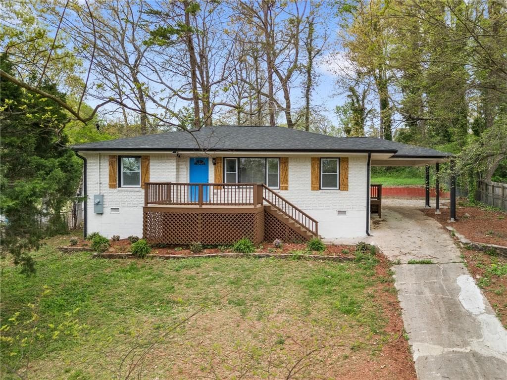 4 bedroom, 3 bathroom, 1,649 sq ft single family residence sold at 2740 Flagstone Drive, Atlanta, GA 30316