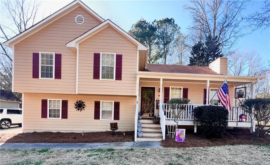 3 bedroom, 2 bathroom single family residence sold at 884 Poole Bridge Road, Hiram, GA 30141