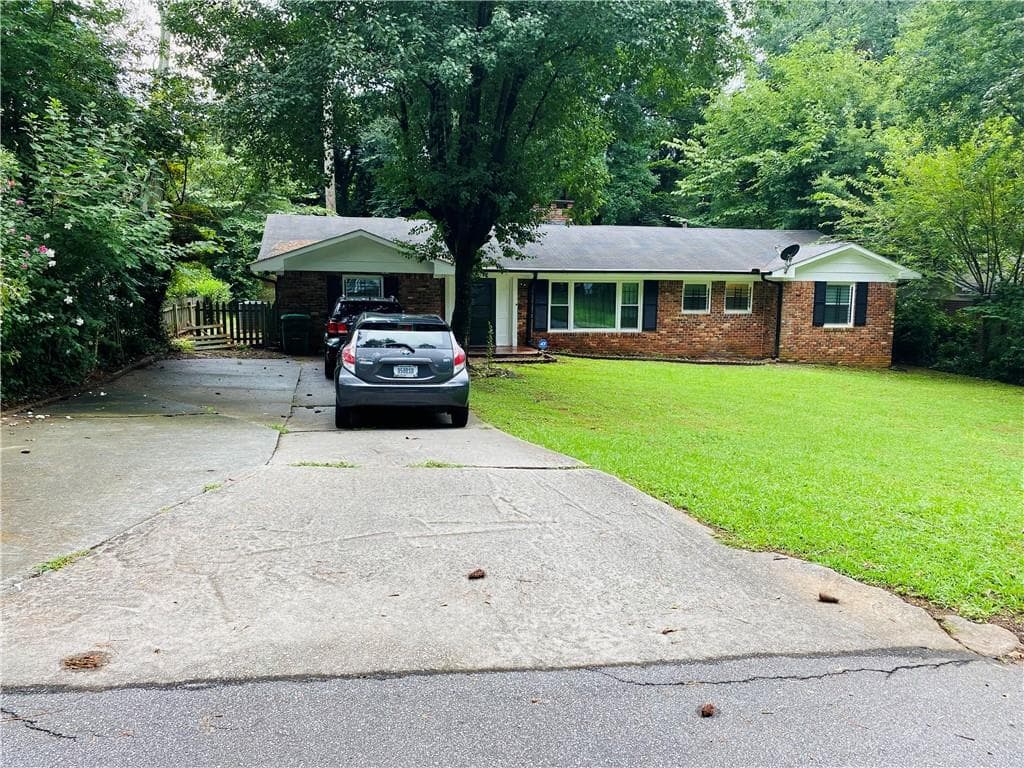 4 bedroom, 2 bathroom single family residence sold at 3727 Dial Drive, Stone Mountain, GA 30083