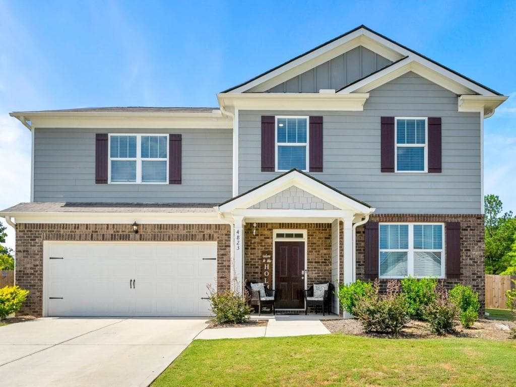5 bedroom, 3 bathroom single family residence sold at 4823 Layton Drive, Lithia Springs, GA 30122
