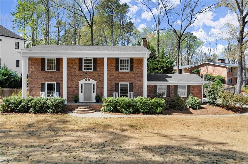 4 bedroom, 3 bathroom single family residence sold at 495 Heritage Way, Atlanta, GA 30328