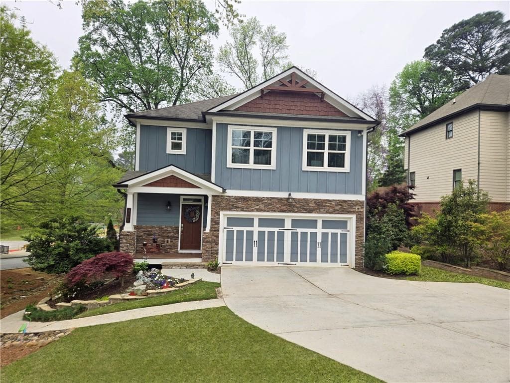 5 bedroom, 5 bathroom single family residence sold at 4160 Tilly Mill Road, Atlanta, GA 30360