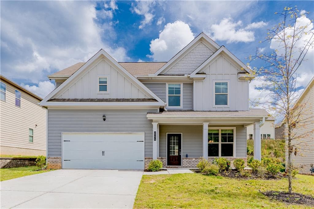 4 bedroom, 3 bathroom single family residence sold at 2396 Bear Mountain Street, Lithonia, GA 30058