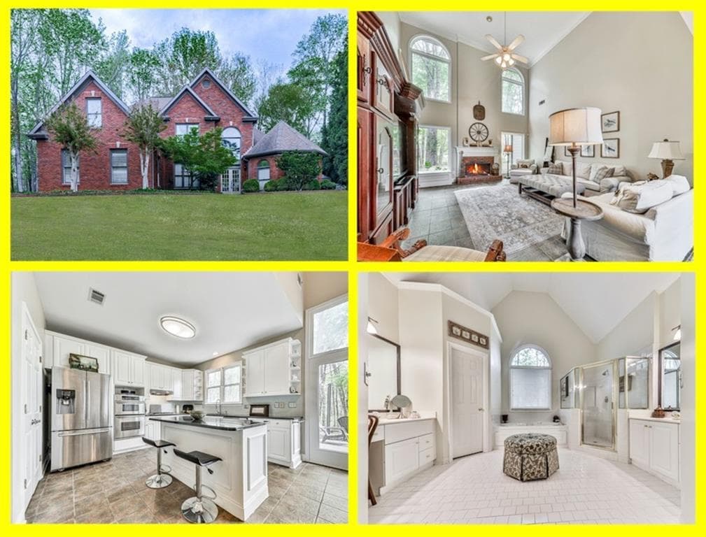 4 bedroom, 3 bathroom single family residence sold at 3280 Peace Lane, Suwanee, GA 30024