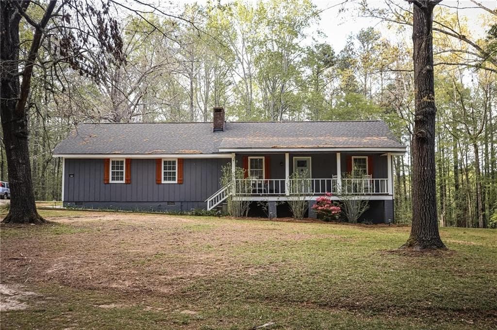 3 bedroom, 2 bathroom single family residence sold at 823 Mount Tabor Road, Oxford, GA 30054