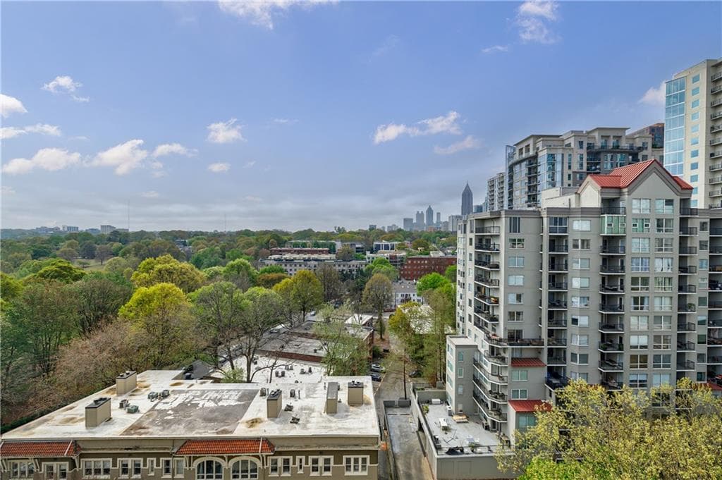 2 bedroom, 2 bathroom condominium sold at 1130 Piedmont Avenue 1407, Atlanta, GA 30309