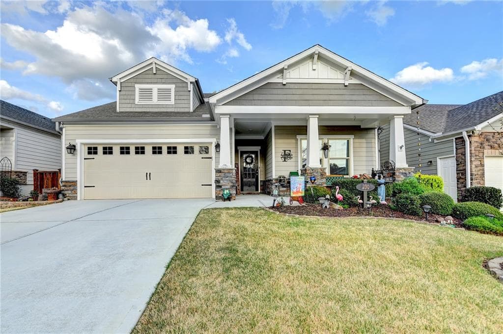 3 bedroom, 2 bathroom single family residence sold at 230 Hickory Chase, Canton, GA 30115