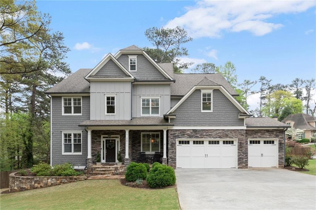 6 bedroom, 6 bathroom single family residence sold at 2811 Shady Valley Drive, Brookhaven, GA 30324