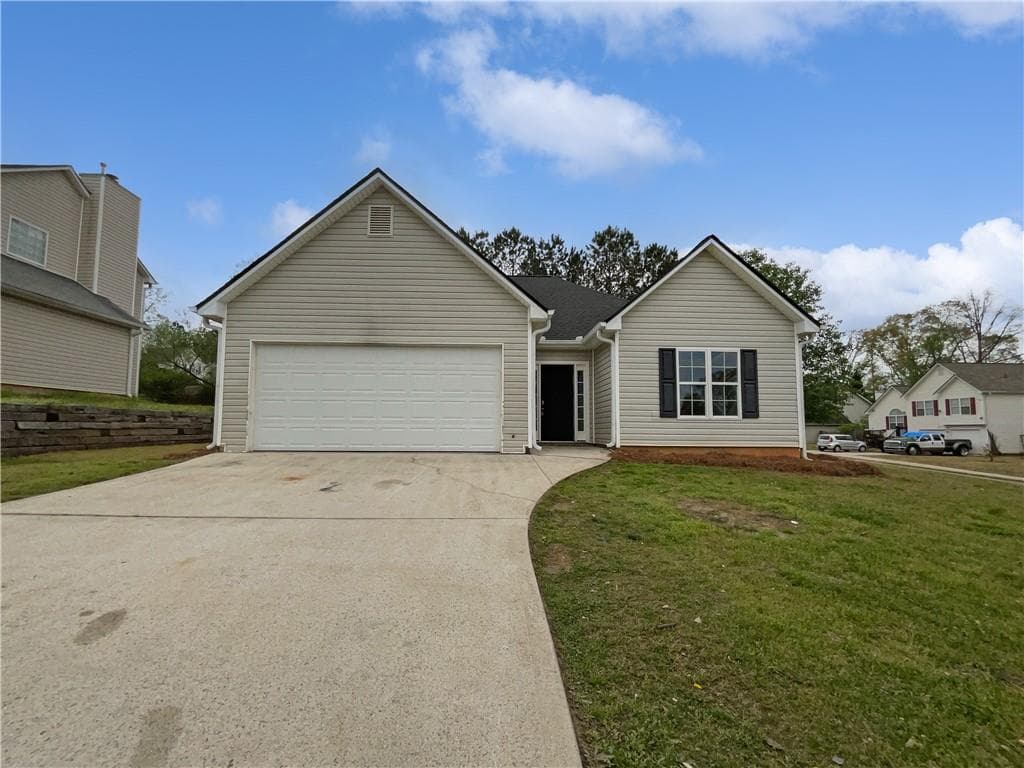 3 bedroom, 2 bathroom single family residence sold at 100 Chartres Street, Dallas, GA 30157
