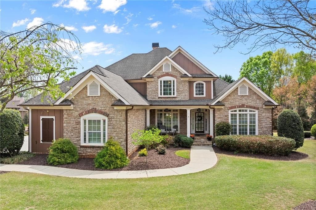 6 bedroom, 5 bathroom single family residence sold at 1060 Meadow Brook Drive, Woodstock, GA 30188