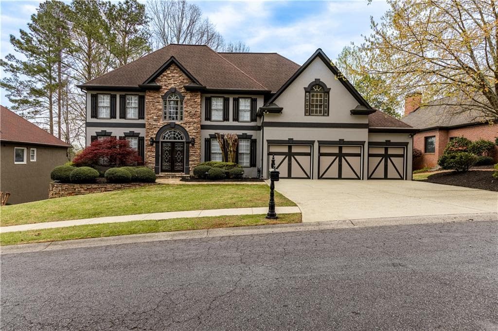 6 bedroom, 5 bathroom single family residence sold at 622 Goldpoint Trace, Woodstock, GA 30189