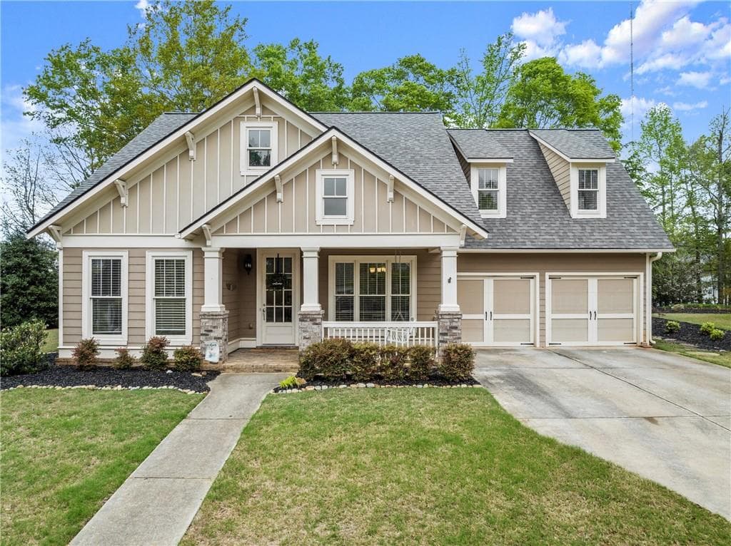 5 bedroom, 3 bathroom, 3,348 sq ft single family residence sold at 6058 Grand Reunion Drive, Hoschton, GA 30548