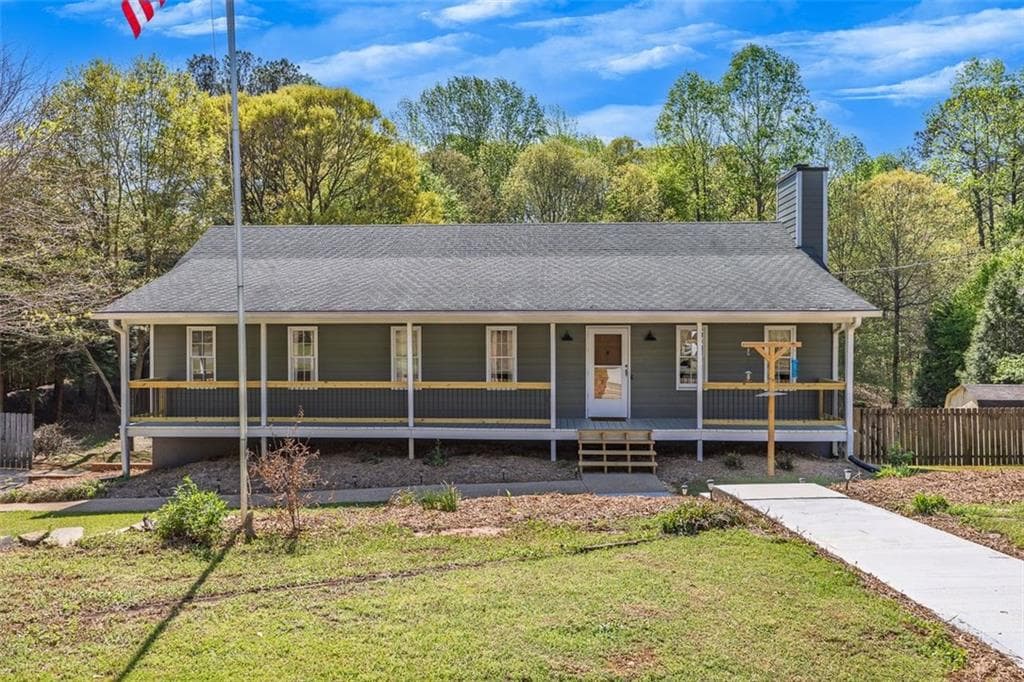 3 bedroom, 2 bathroom single family residence sold at 507 Honeysuckle Lane, Woodstock, GA 30188