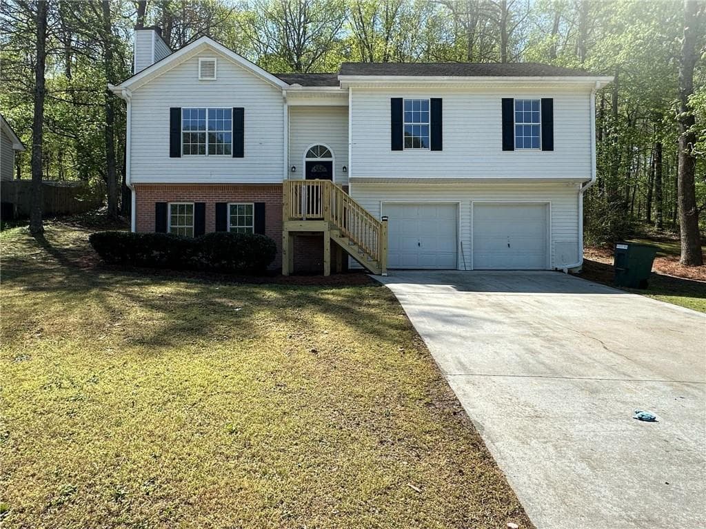 4 bedroom, 3 bathroom single family residence sold at 2322 Rock Mill Lane, Conyers, GA 30013