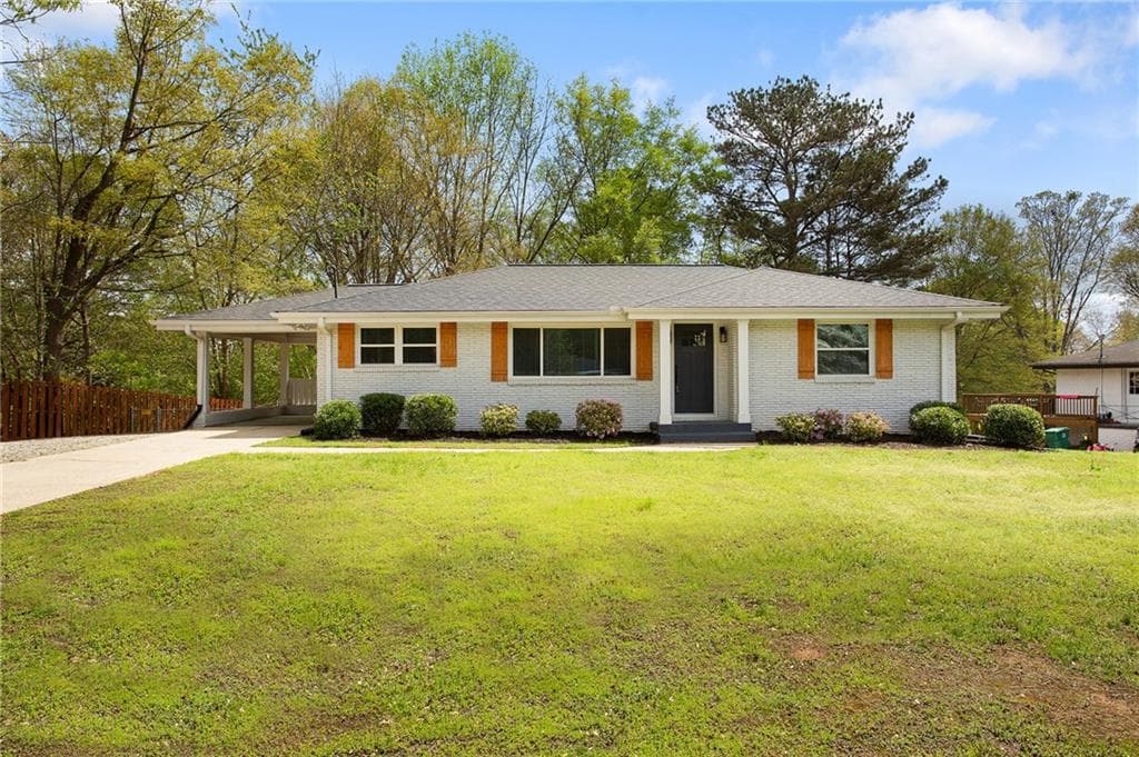 3 bedroom, 2 bathroom single family residence sold at 974 Shirley Street, Smyrna, GA 30082