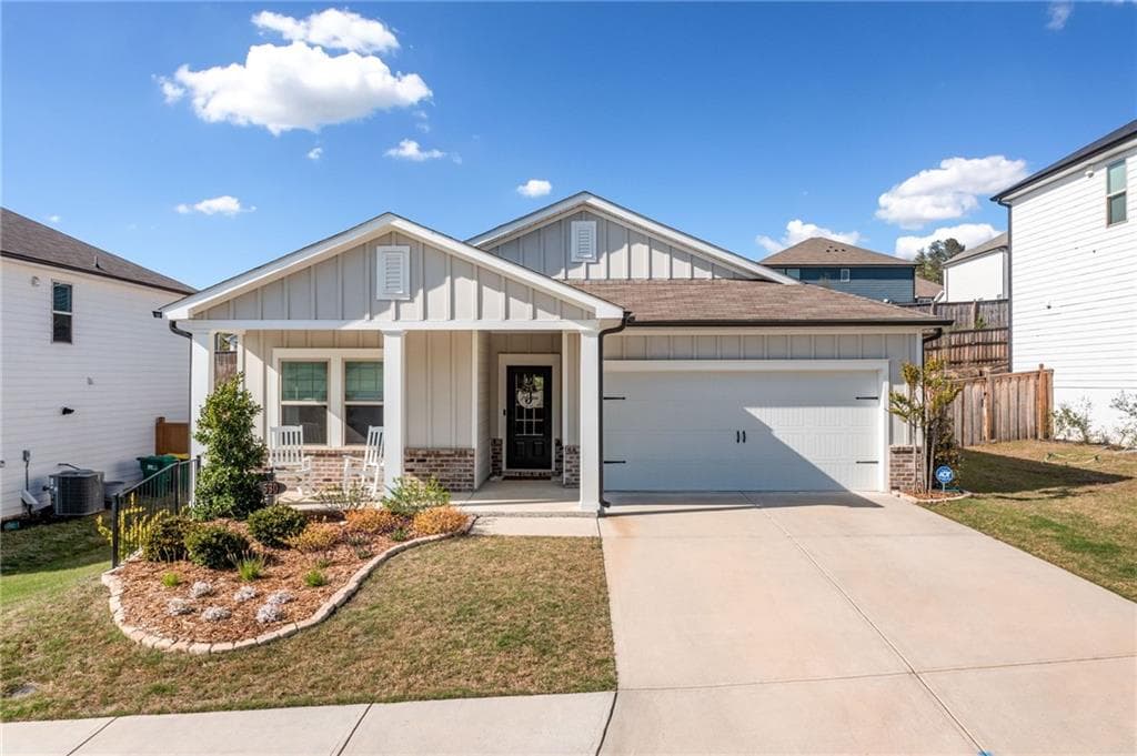3 bedroom, 2 bathroom single family residence sold at 530 Payne Road, Woodstock, GA 30188