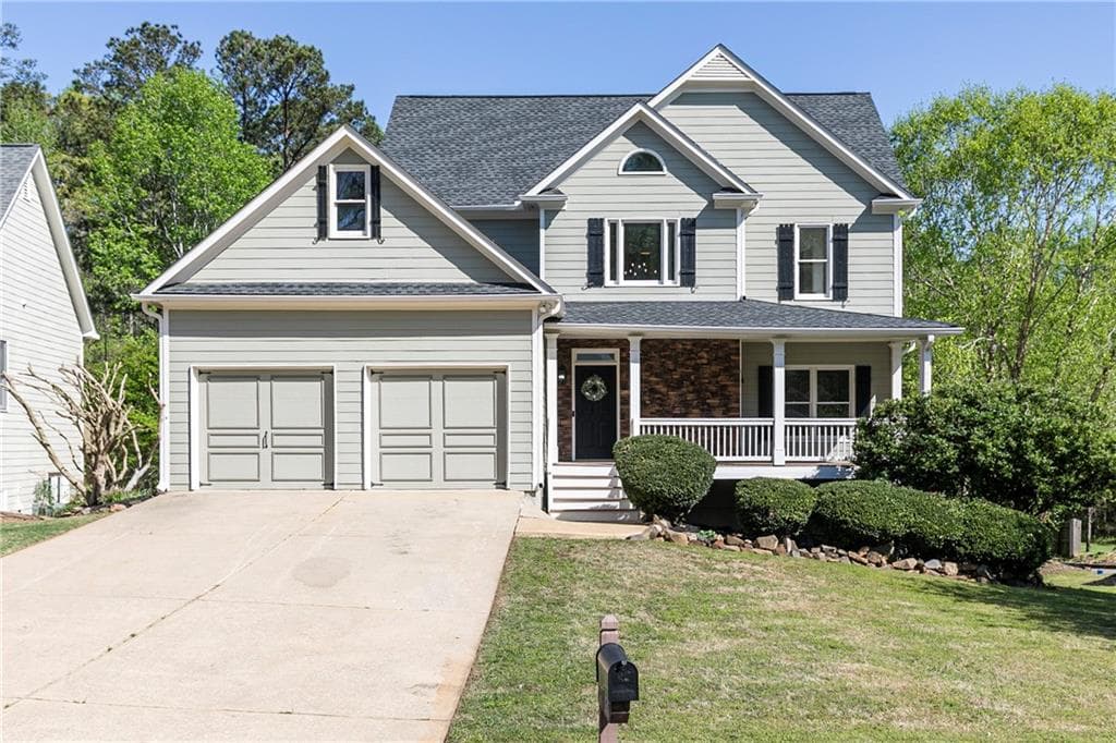 4 bedroom, 3 bathroom single family residence sold at 55 Maple Leaf Court, Dallas, GA 30157