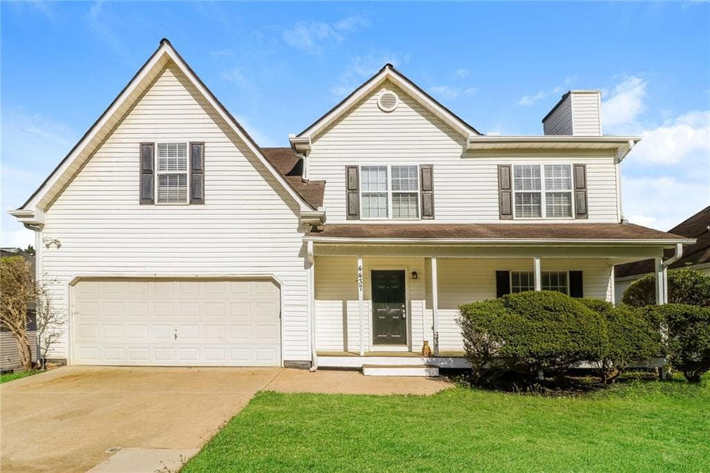 4 bedroom, 3 bathroom single family residence sold at 4437 James Wade Drive, Snellville, GA 30039