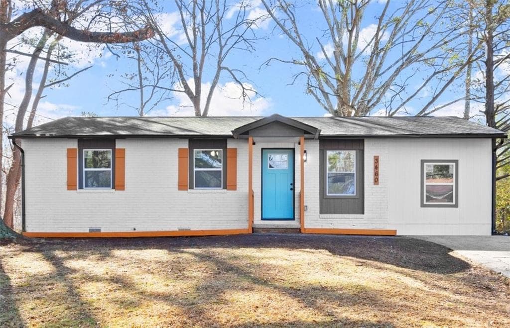 4 bedroom, 2 bathroom, 1,100 sq ft single family residence sold at 3460 Fairlane Drive, Atlanta, GA 30331