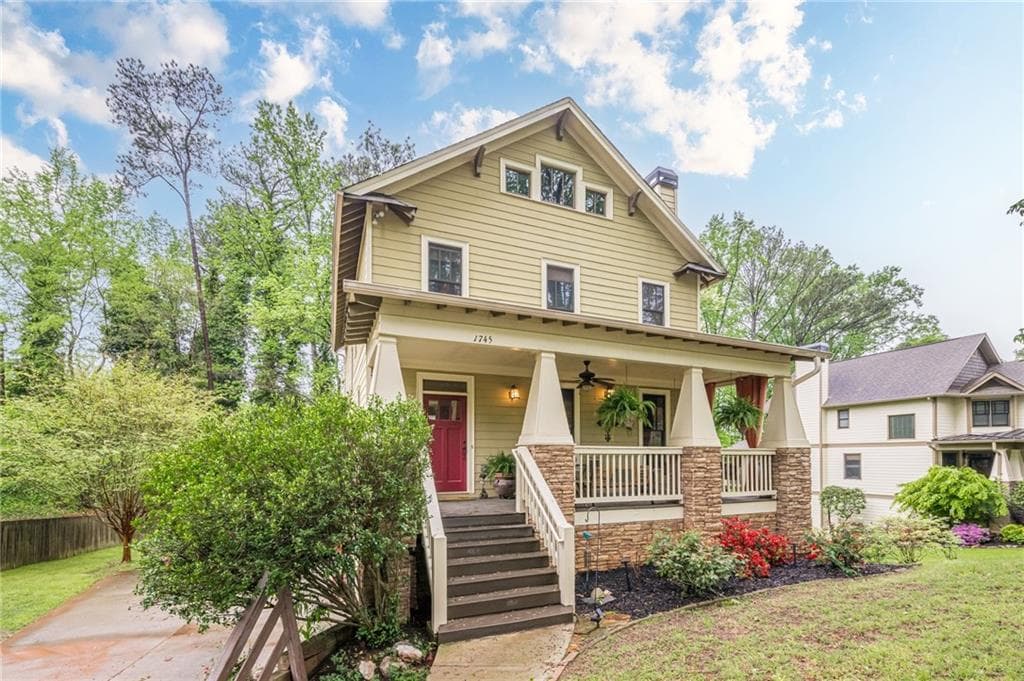 3 bedroom, 3 bathroom single family residence sold at 1745 Mary Lou Lane, Atlanta, GA 30316