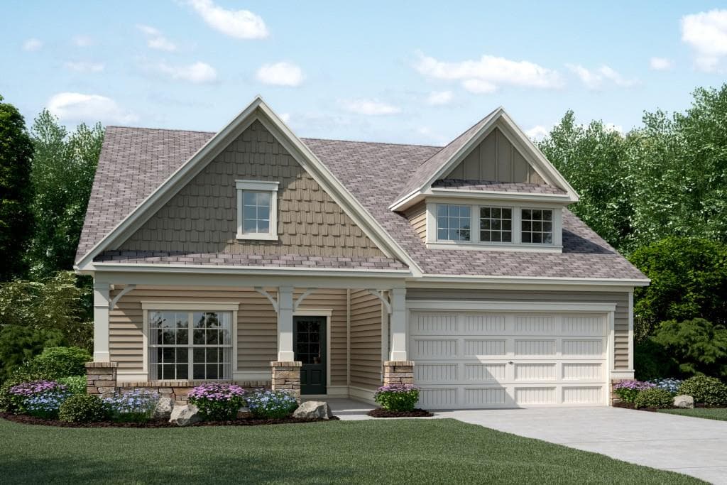 3 bedroom, 3 bathroom single family residence sold at 1407 Bluffs Ridge Way, Canton, GA 30114