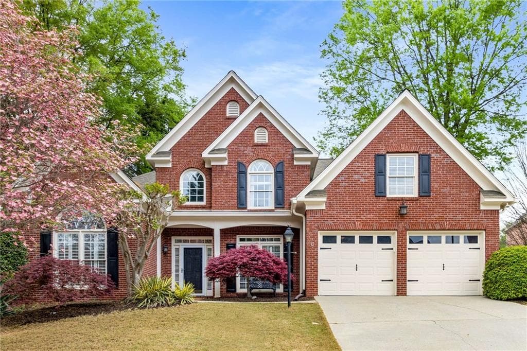 4 bedroom, 3 bathroom single family residence sold at 1442 Valley Glen Way, Dunwoody, GA 30338
