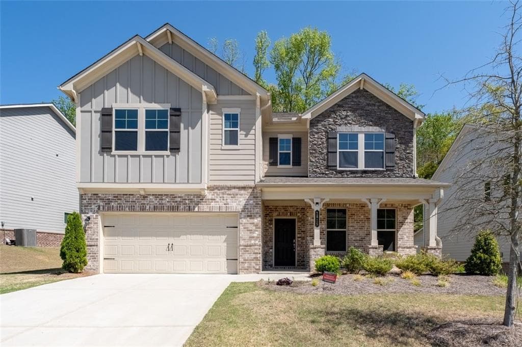 5 bedroom, 4 bathroom single family residence sold at 1815 WELLSTON Drive, Lawrenceville, GA 30043
