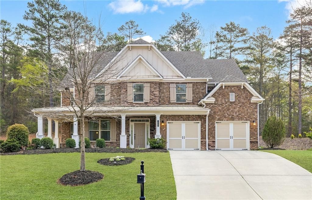 4 bedroom, 4 bathroom single family residence sold at 1964 Crosswaters Drive, Dacula, GA 30019