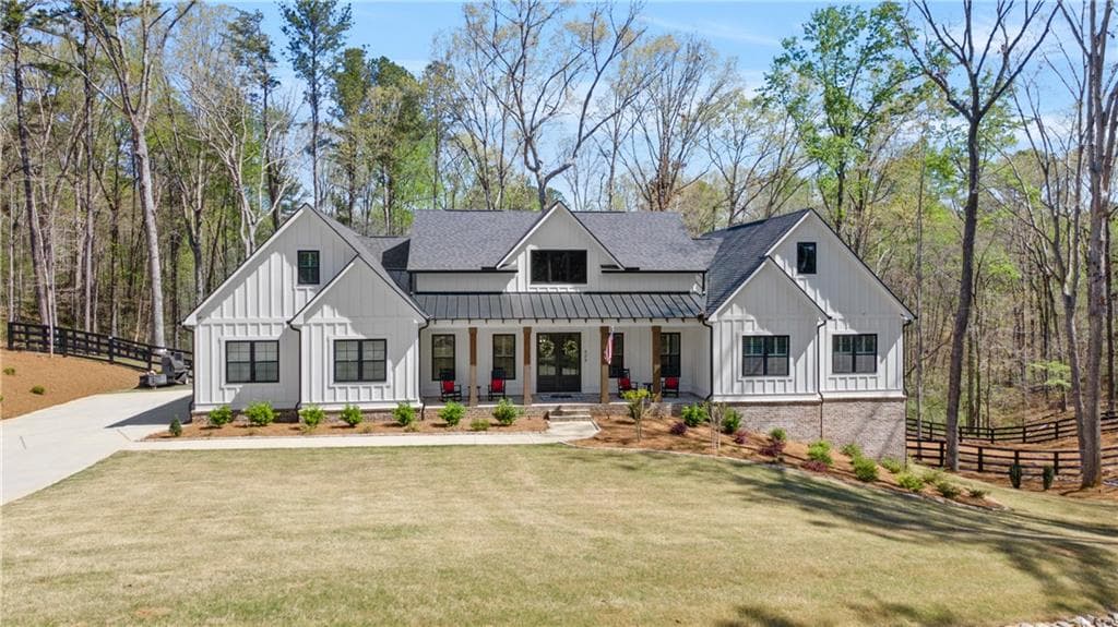 5 bedroom, 5 bathroom single family residence sold at 408 Birmingham Road, Ball Ground, GA 30107