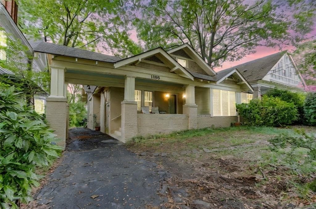 duplex sold at 1198 Mclendon Avenue, Atlanta, GA 30307