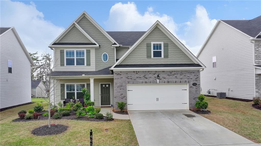 5 bedroom, 4 bathroom single family residence sold at 4650 Sandy Creek Drive, Cumming, GA 30028