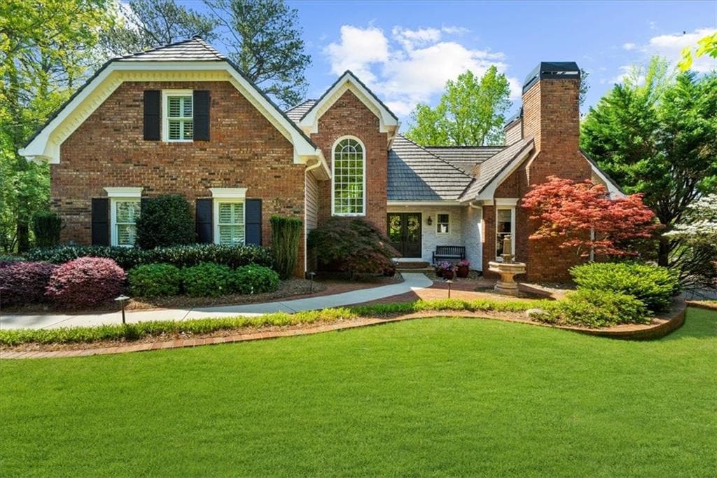 5 bedroom, 6 bathroom single family residence sold at 2675 Misty Morning Lane, Roswell, GA 30076