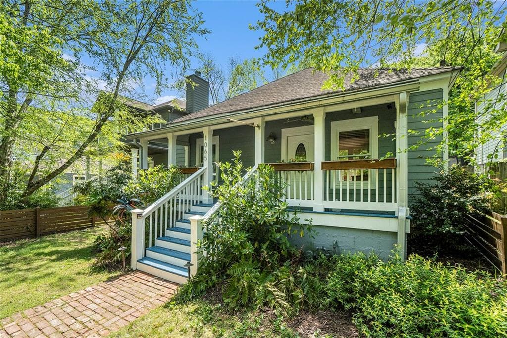 2 bedroom, 2 bathroom single family residence sold at 1065 Wylie Street, Atlanta, GA 30316