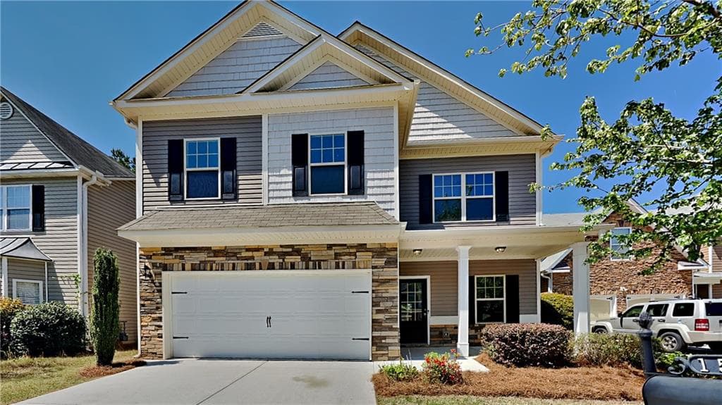 4 bedroom, 3 bathroom single family residence sold at 156 CRESCENT WOOODE Drive, Dallas, GA 30157