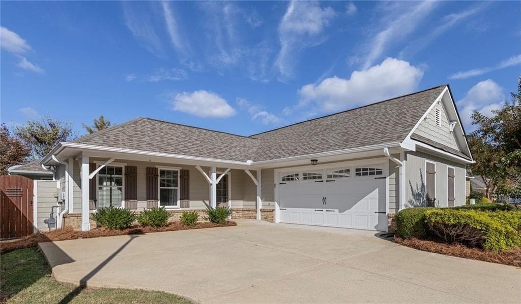 2 bedroom, 2 bathroom single family residence sold at 307 Jessica Way, Canton, GA 30114