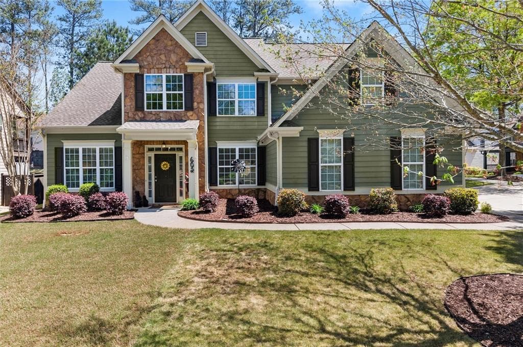 4 bedroom, 3 bathroom single family residence sold at 602 Redbud Terrace, Canton, GA 30115
