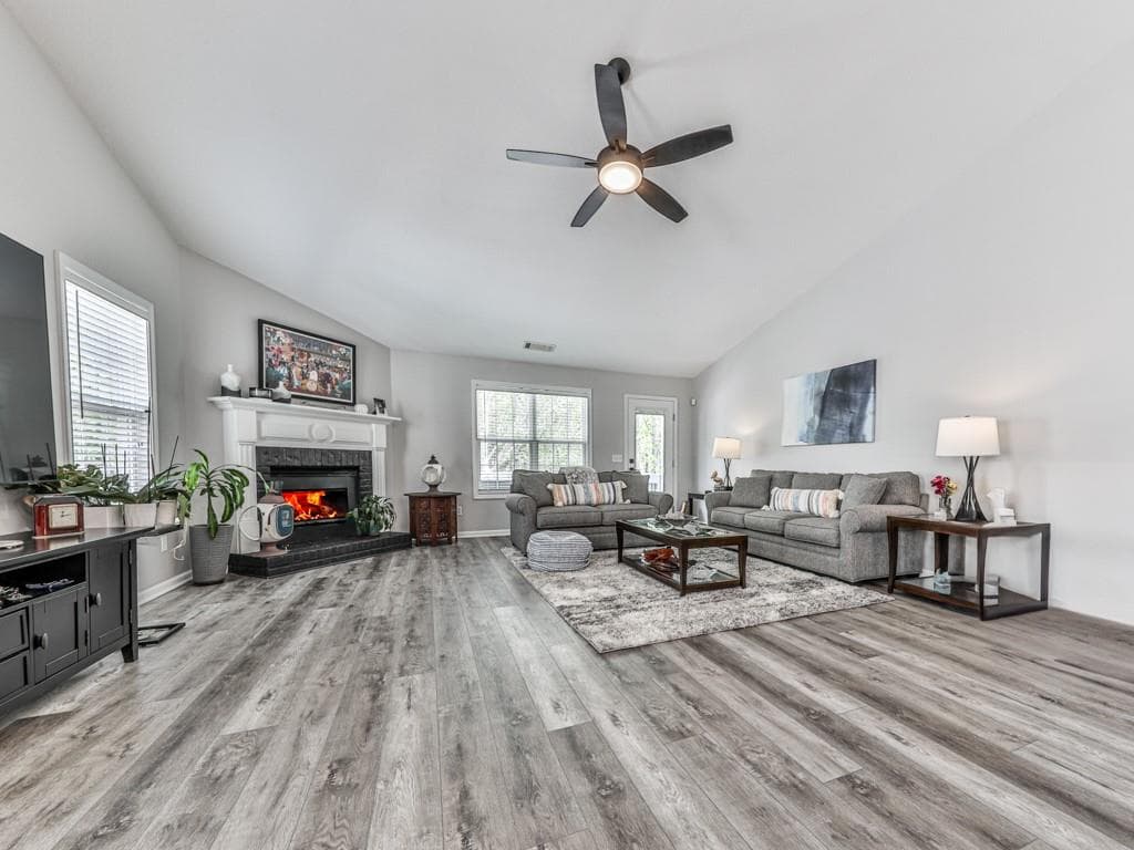 4 bedroom, 3 bathroom single family residence sold at 305 Nobleman Way, Canton, GA 30114