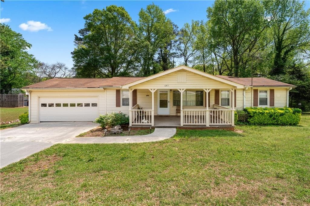 3 bedroom, 1 bathroom, 1,332 sq ft single family residence sold at 645 Camp Perrin Road, Lawrenceville, GA 30043