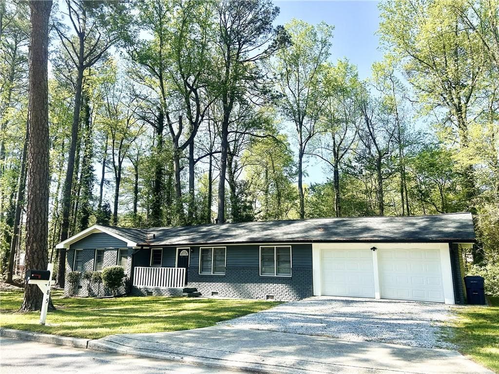 3 bedroom, 2 bathroom single family residence sold at 185 Maple Wood Drive, Lawrenceville, GA 30046