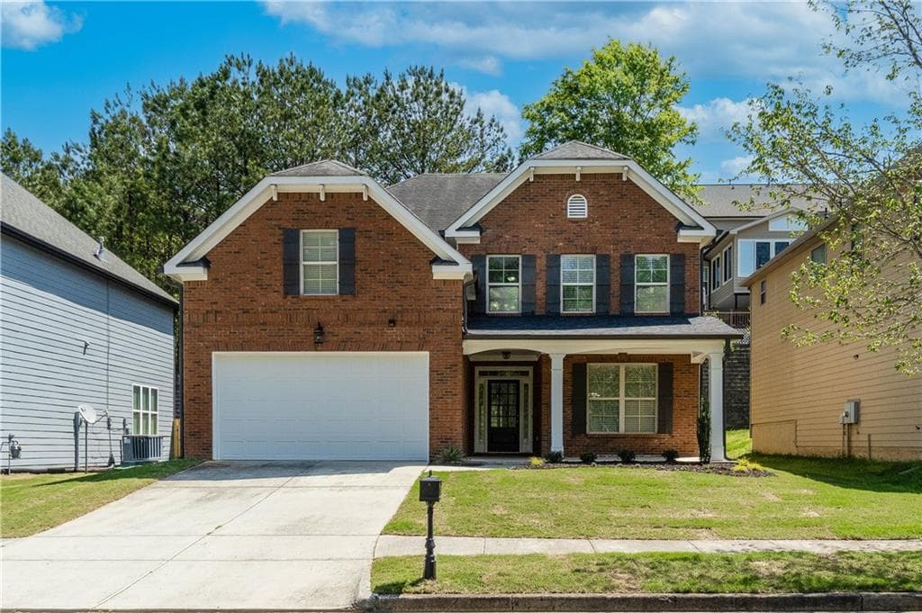 5 bedroom, 3 bathroom single family residence sold at 351 Chandler Bluff Court, Grayson, GA 30017